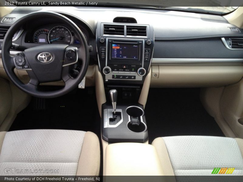 Sandy Beach Metallic / Ivory 2012 Toyota Camry LE