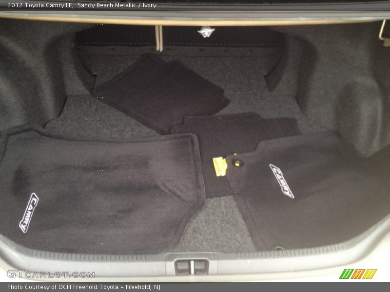 Sandy Beach Metallic / Ivory 2012 Toyota Camry LE