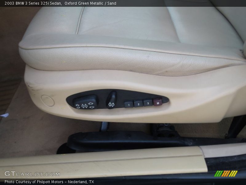 Oxford Green Metallic / Sand 2003 BMW 3 Series 325i Sedan