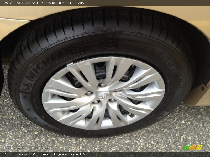 Sandy Beach Metallic / Ivory 2012 Toyota Camry LE