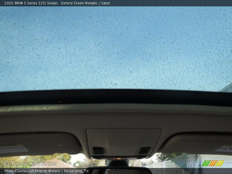 Oxford Green Metallic / Sand 2003 BMW 3 Series 325i Sedan