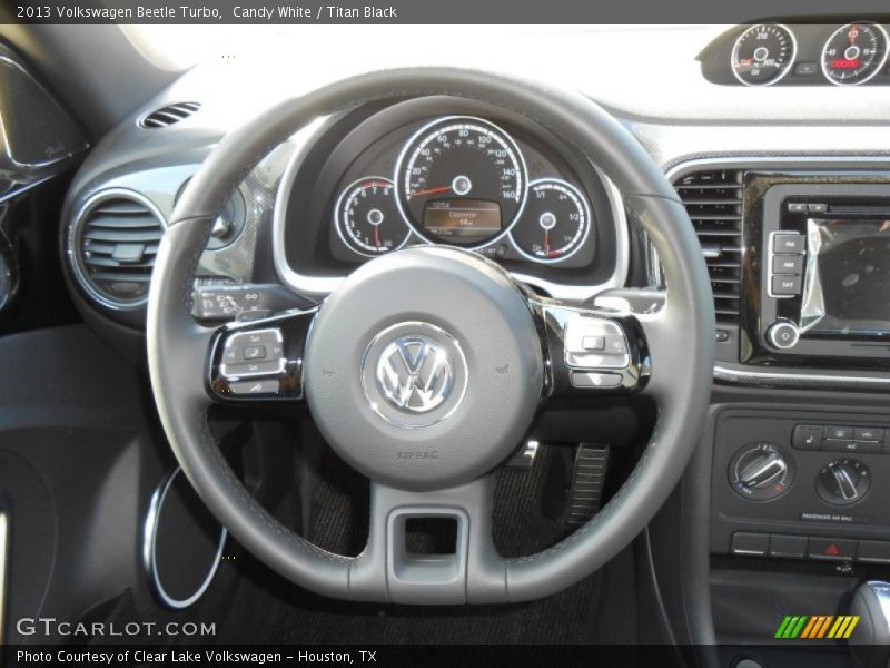 Candy White / Titan Black 2013 Volkswagen Beetle Turbo