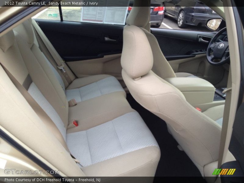 Sandy Beach Metallic / Ivory 2012 Toyota Camry LE