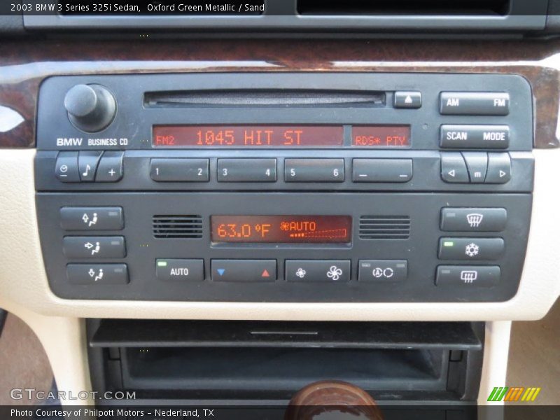 Oxford Green Metallic / Sand 2003 BMW 3 Series 325i Sedan