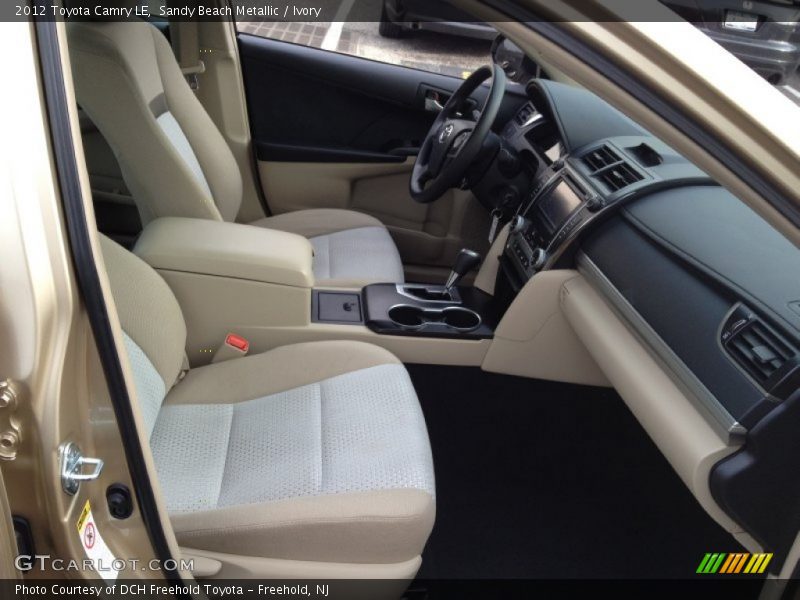 Sandy Beach Metallic / Ivory 2012 Toyota Camry LE