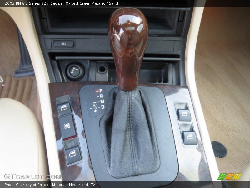 Oxford Green Metallic / Sand 2003 BMW 3 Series 325i Sedan
