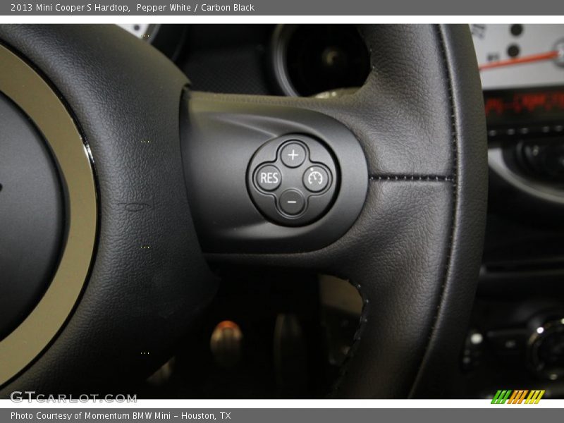 Pepper White / Carbon Black 2013 Mini Cooper S Hardtop