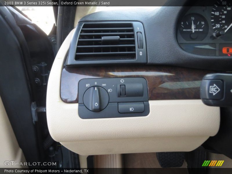 Oxford Green Metallic / Sand 2003 BMW 3 Series 325i Sedan