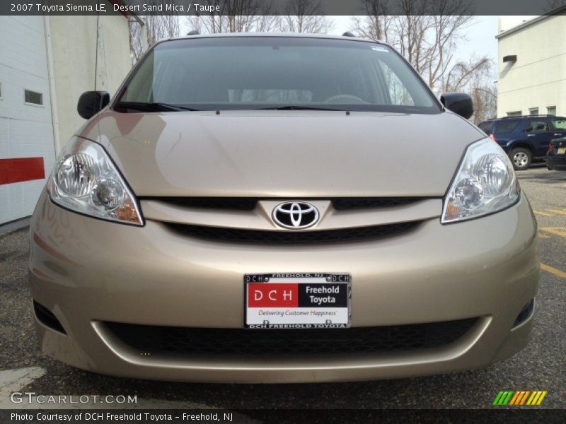 Desert Sand Mica / Taupe 2007 Toyota Sienna LE