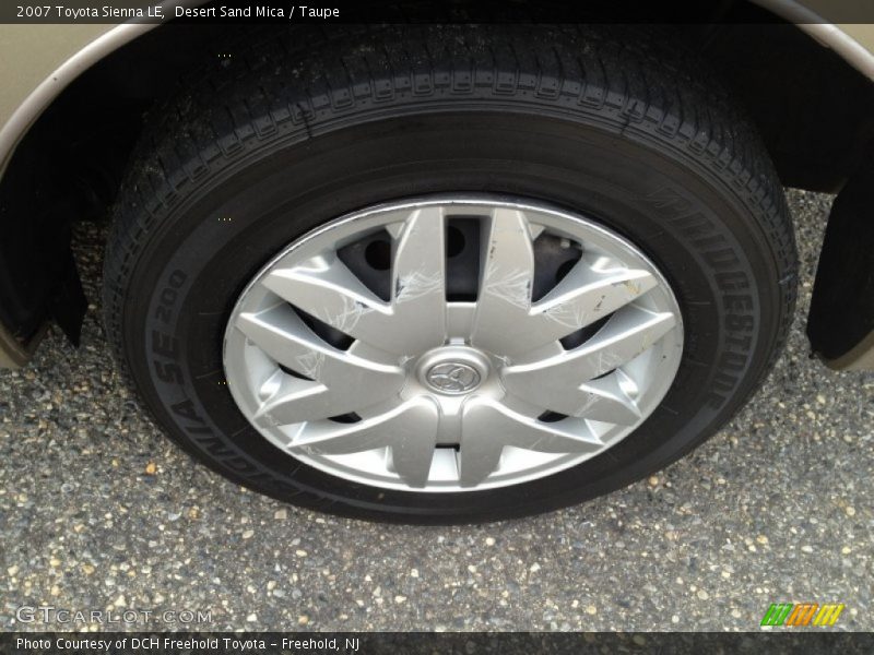 Desert Sand Mica / Taupe 2007 Toyota Sienna LE