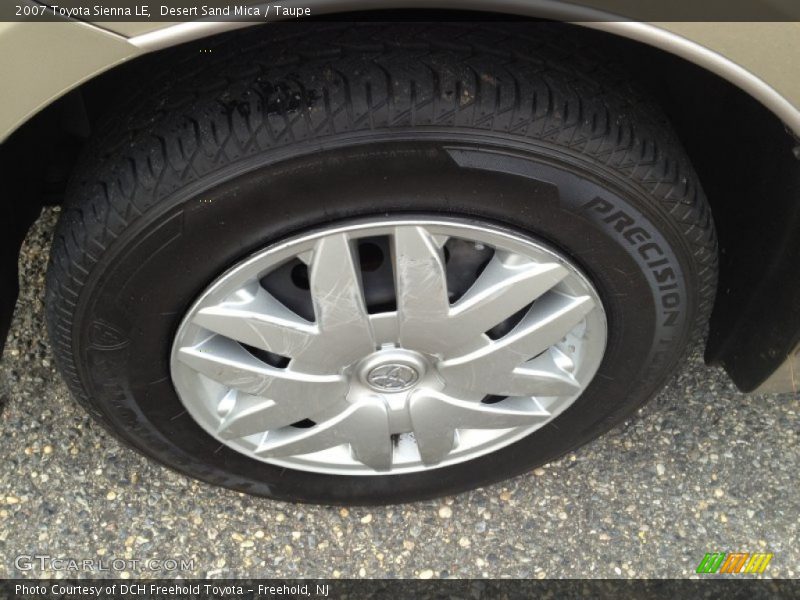 Desert Sand Mica / Taupe 2007 Toyota Sienna LE