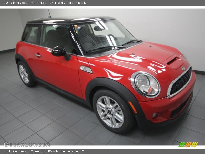 Chili Red / Carbon Black 2013 Mini Cooper S Hardtop
