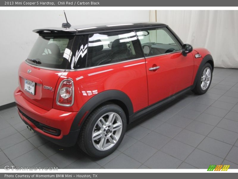 Chili Red / Carbon Black 2013 Mini Cooper S Hardtop