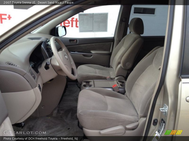 Desert Sand Mica / Taupe 2007 Toyota Sienna LE