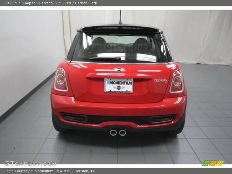 Chili Red / Carbon Black 2013 Mini Cooper S Hardtop