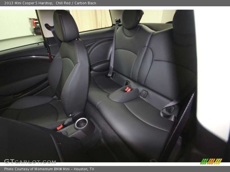 Rear Seat of 2013 Cooper S Hardtop