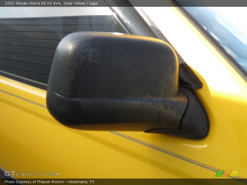 Solar Yellow / Sage 2003 Nissan Xterra XE V6 4x4