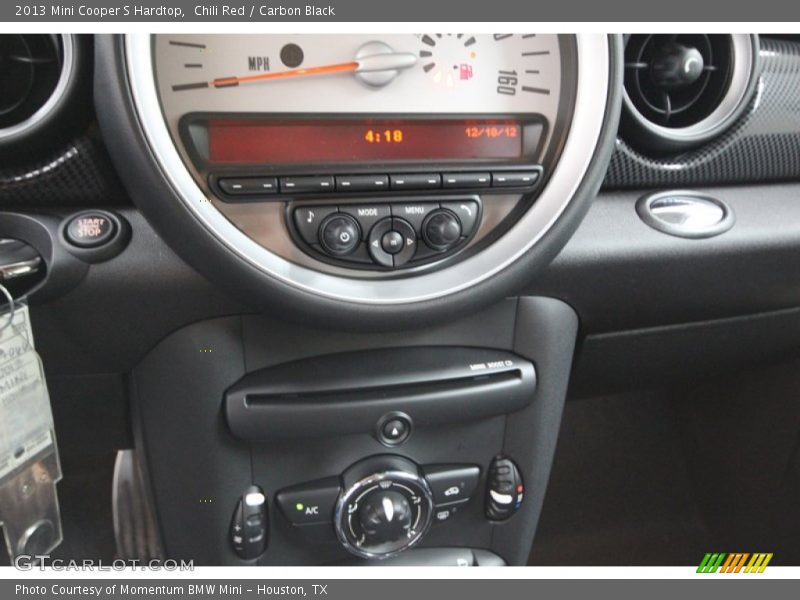 Controls of 2013 Cooper S Hardtop
