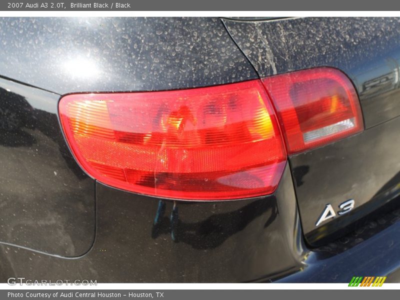 Brilliant Black / Black 2007 Audi A3 2.0T