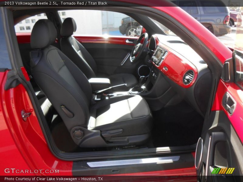 Tornado Red / Titan Black 2013 Volkswagen Beetle 2.5L