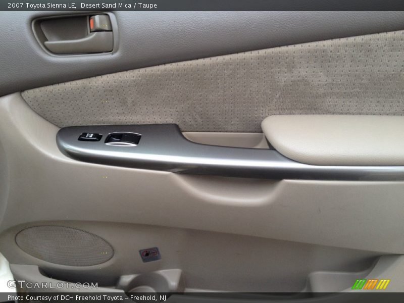 Desert Sand Mica / Taupe 2007 Toyota Sienna LE
