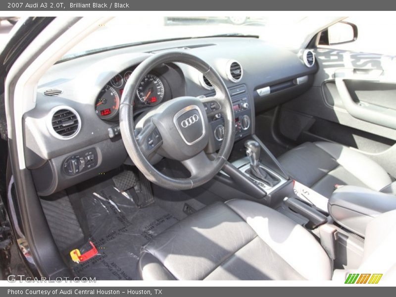 Black Interior - 2007 A3 2.0T 