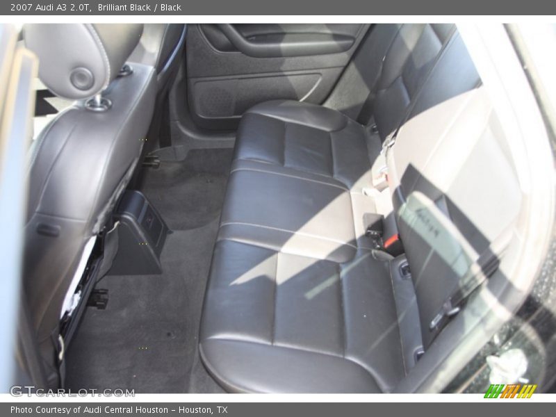 Rear Seat of 2007 A3 2.0T