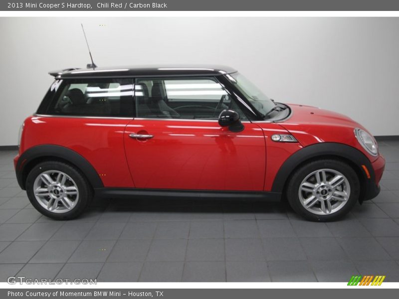 Chili Red / Carbon Black 2013 Mini Cooper S Hardtop