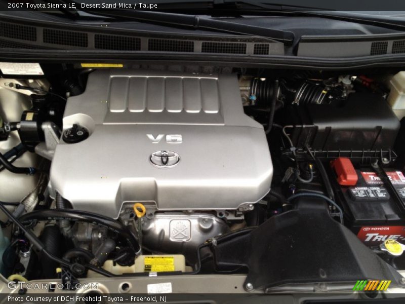 Desert Sand Mica / Taupe 2007 Toyota Sienna LE
