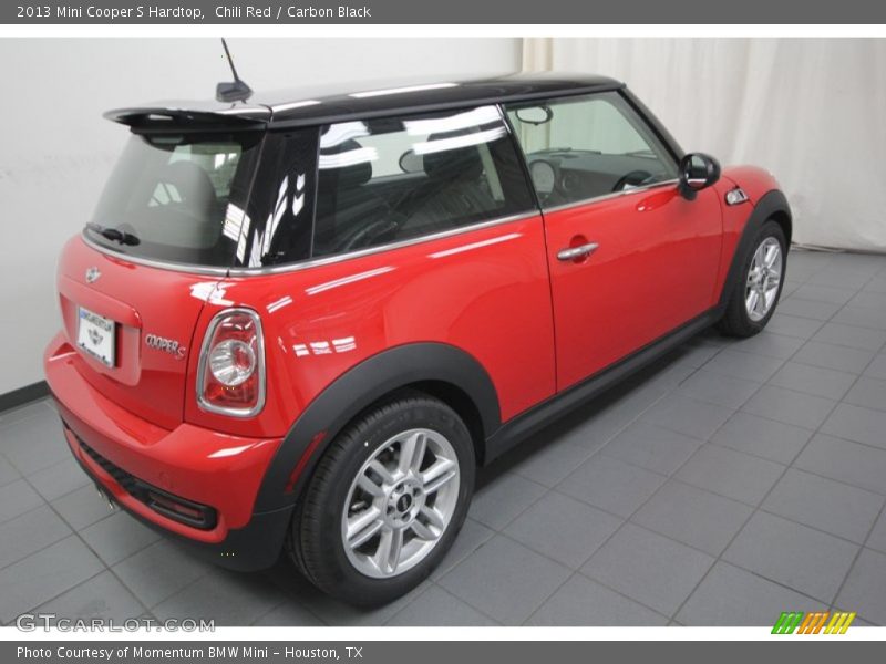 Chili Red / Carbon Black 2013 Mini Cooper S Hardtop