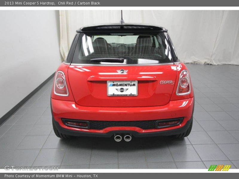 Chili Red / Carbon Black 2013 Mini Cooper S Hardtop