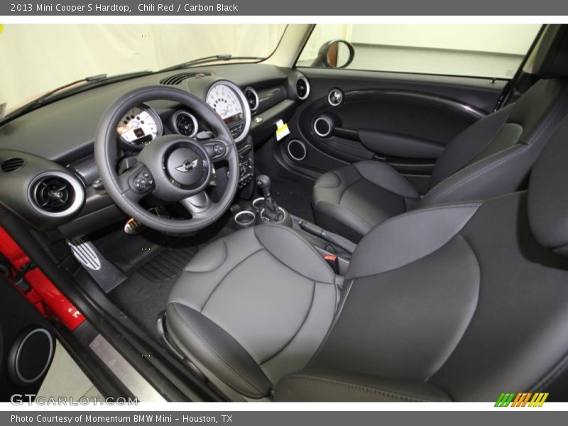 Chili Red / Carbon Black 2013 Mini Cooper S Hardtop