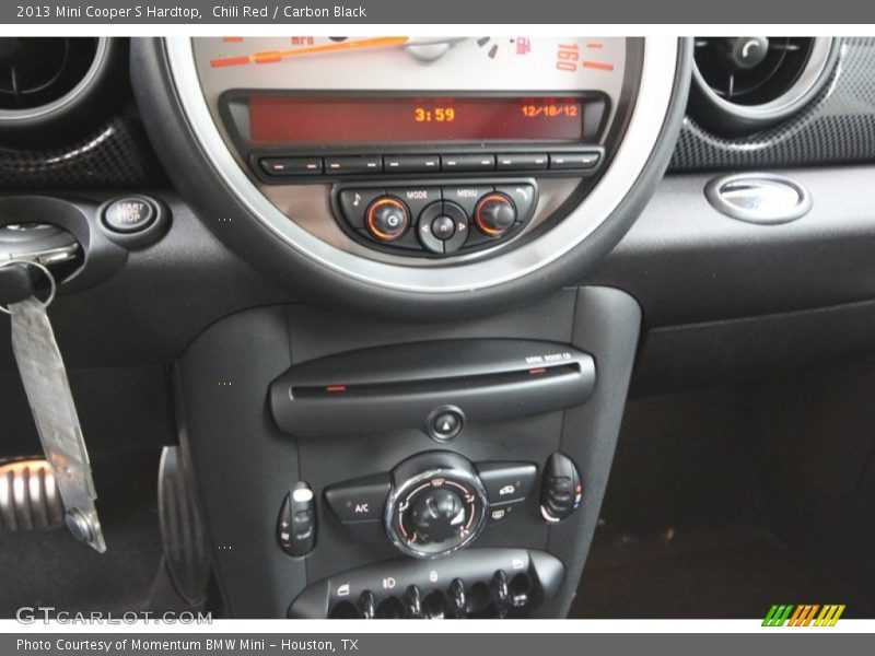 Chili Red / Carbon Black 2013 Mini Cooper S Hardtop