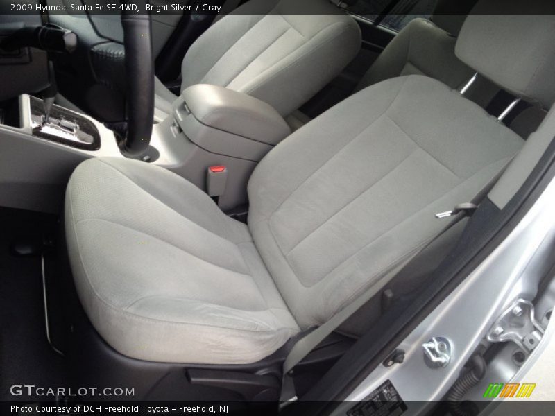 Bright Silver / Gray 2009 Hyundai Santa Fe SE 4WD