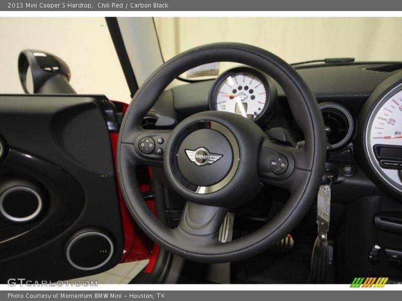 Chili Red / Carbon Black 2013 Mini Cooper S Hardtop