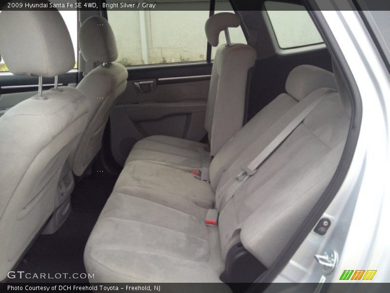 Bright Silver / Gray 2009 Hyundai Santa Fe SE 4WD