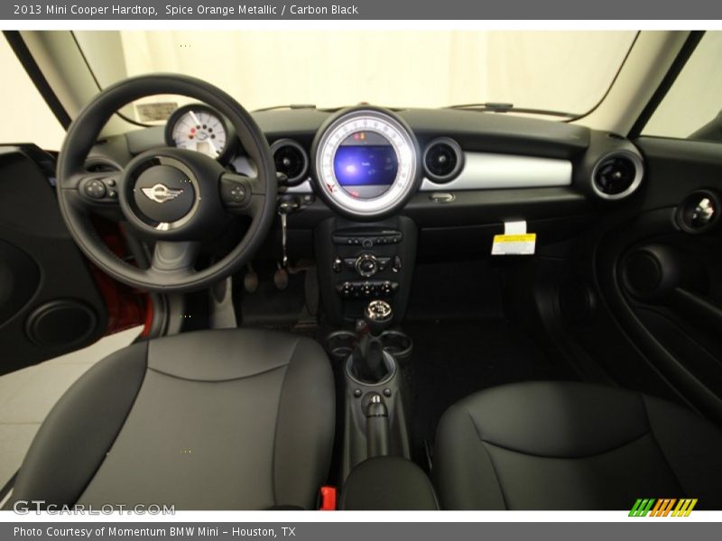 Spice Orange Metallic / Carbon Black 2013 Mini Cooper Hardtop