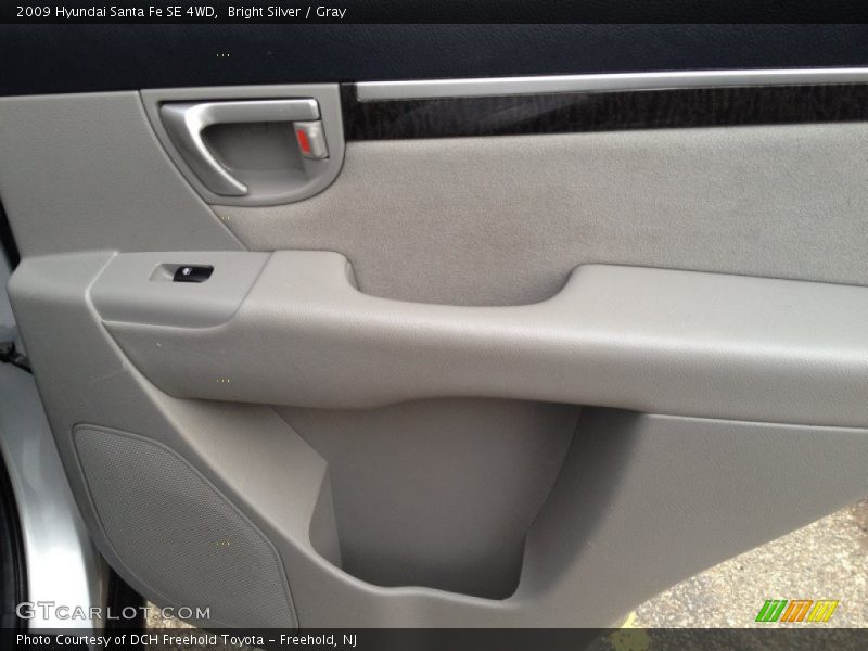 Bright Silver / Gray 2009 Hyundai Santa Fe SE 4WD