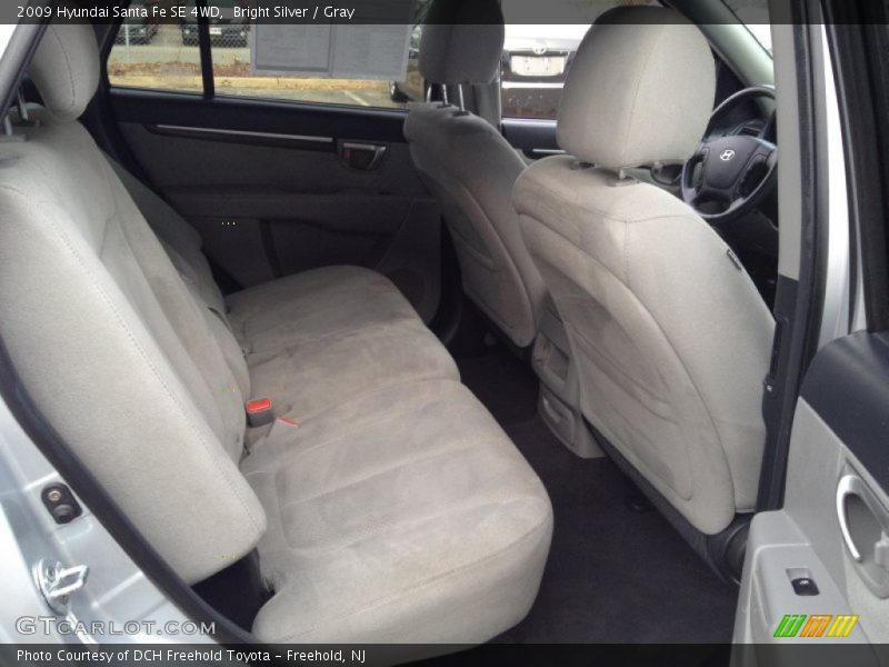 Bright Silver / Gray 2009 Hyundai Santa Fe SE 4WD