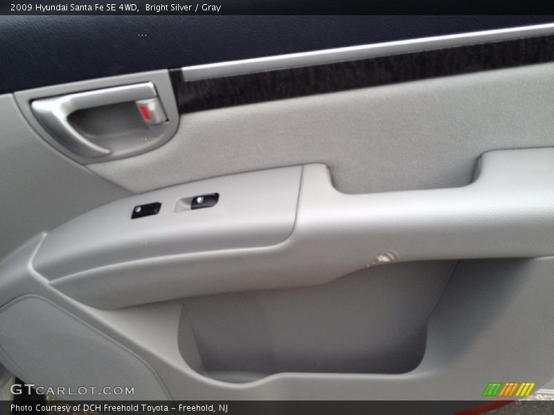 Bright Silver / Gray 2009 Hyundai Santa Fe SE 4WD