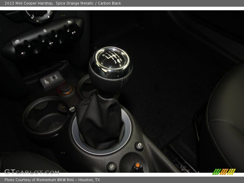Spice Orange Metallic / Carbon Black 2013 Mini Cooper Hardtop