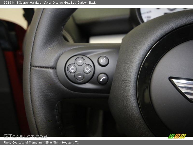 Spice Orange Metallic / Carbon Black 2013 Mini Cooper Hardtop