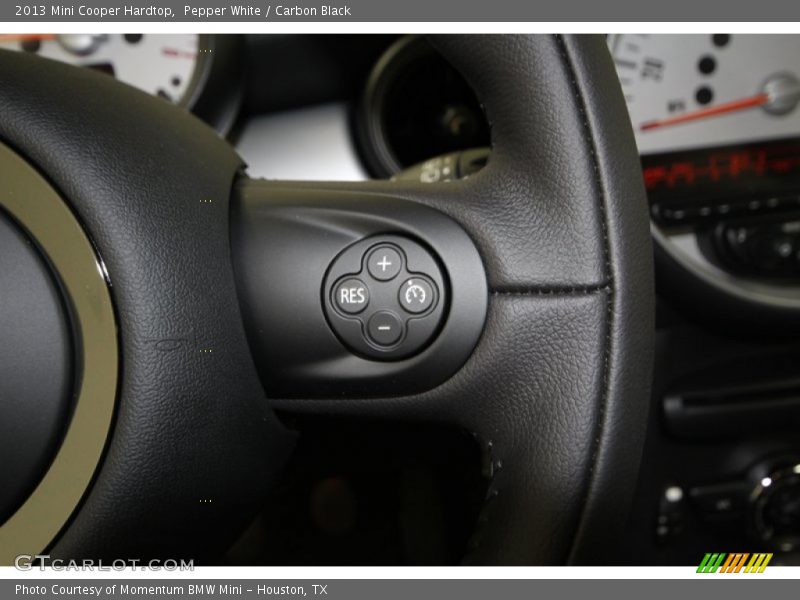 Pepper White / Carbon Black 2013 Mini Cooper Hardtop