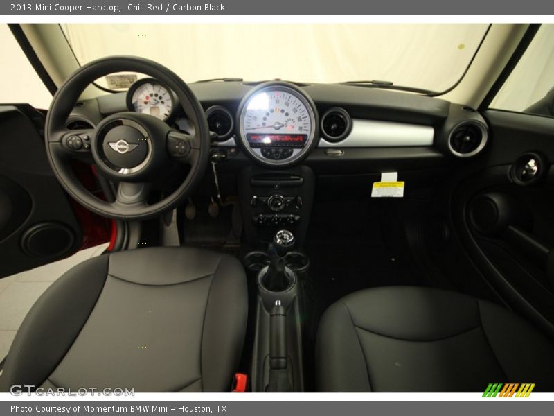 Chili Red / Carbon Black 2013 Mini Cooper Hardtop