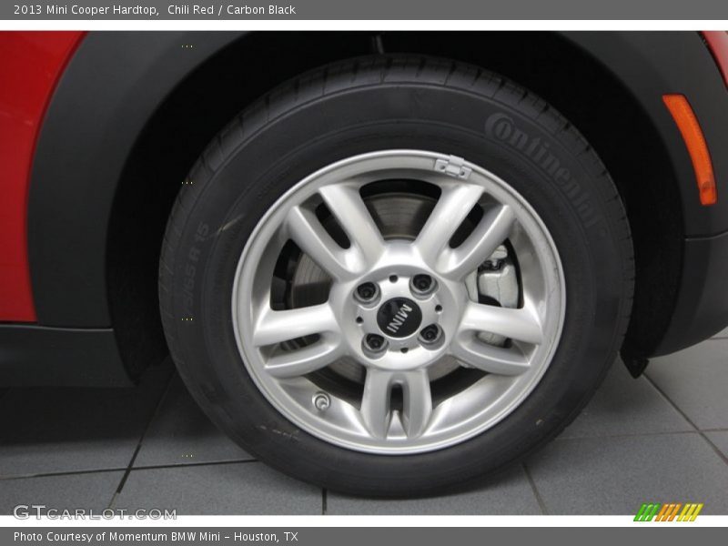 Chili Red / Carbon Black 2013 Mini Cooper Hardtop