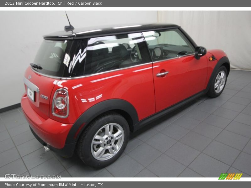 Chili Red / Carbon Black 2013 Mini Cooper Hardtop