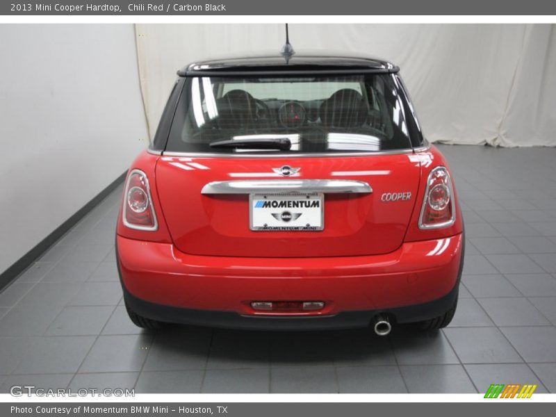 Chili Red / Carbon Black 2013 Mini Cooper Hardtop
