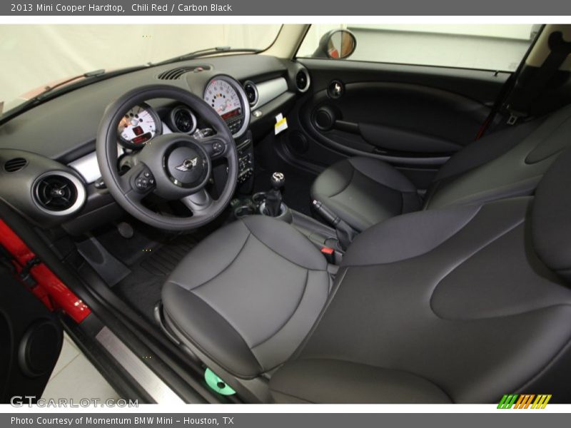 Chili Red / Carbon Black 2013 Mini Cooper Hardtop