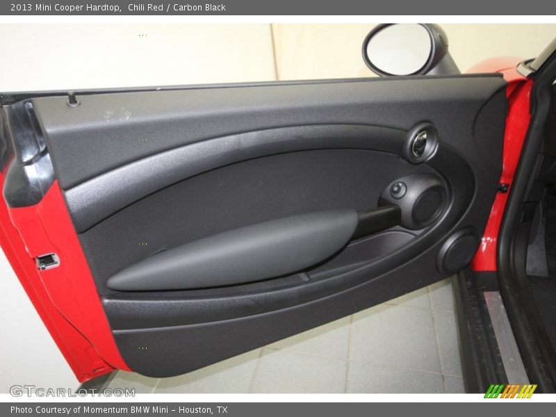 Chili Red / Carbon Black 2013 Mini Cooper Hardtop