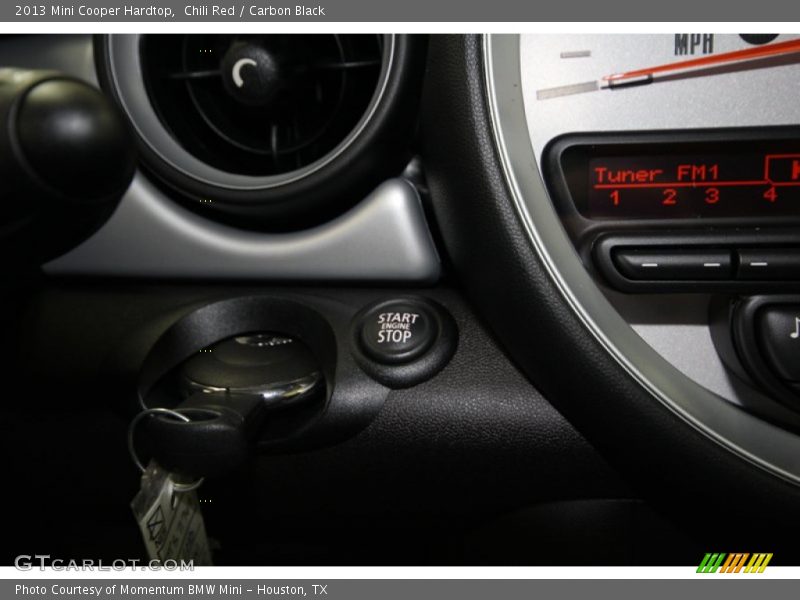 Chili Red / Carbon Black 2013 Mini Cooper Hardtop